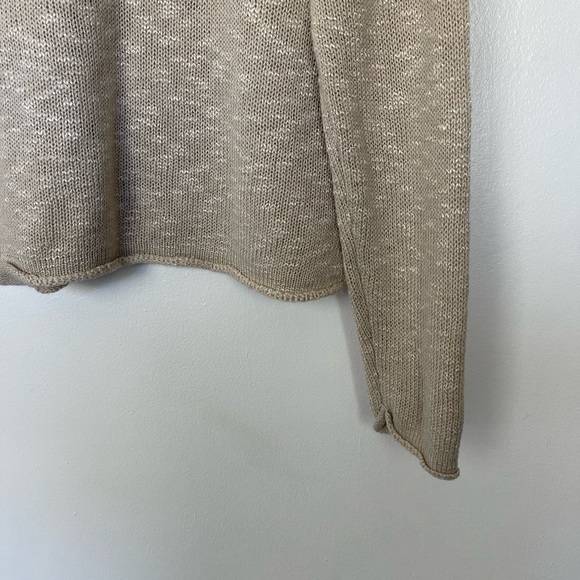 Marled Sumer Printed Soft Loose Knit Sweater Size M - Picture 4 of 8